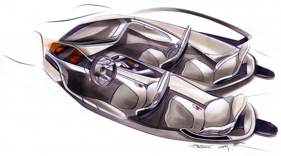  BMW Vision EfficientDynamics Concept 2009 года  (фото 173 из 206)